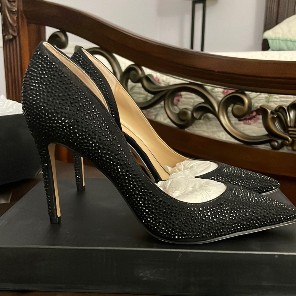 Elegant Black Stiletto Heels